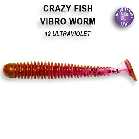 Vibro worm 2" 3-50-12-6 кальмар