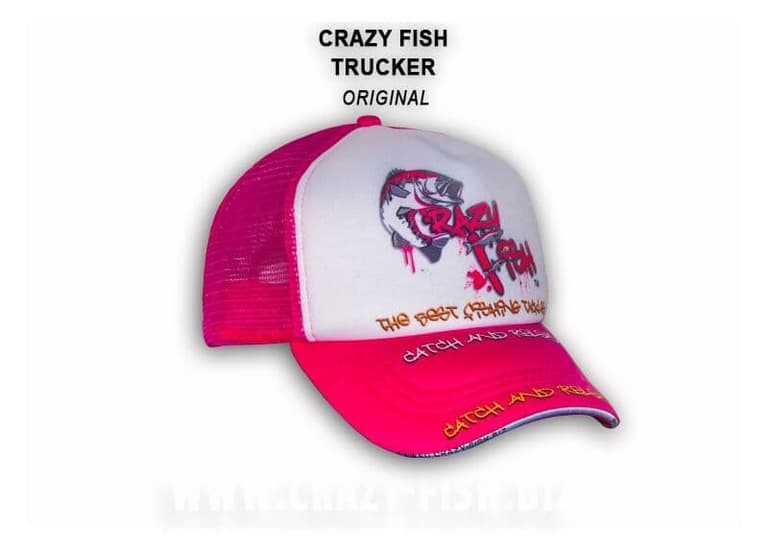 Кепка тракер для риболовлі Crazy Fish Original
