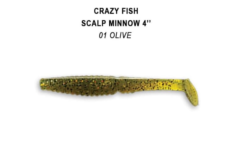 Scalp minnow 4" 18-100-1-6 кальмар
