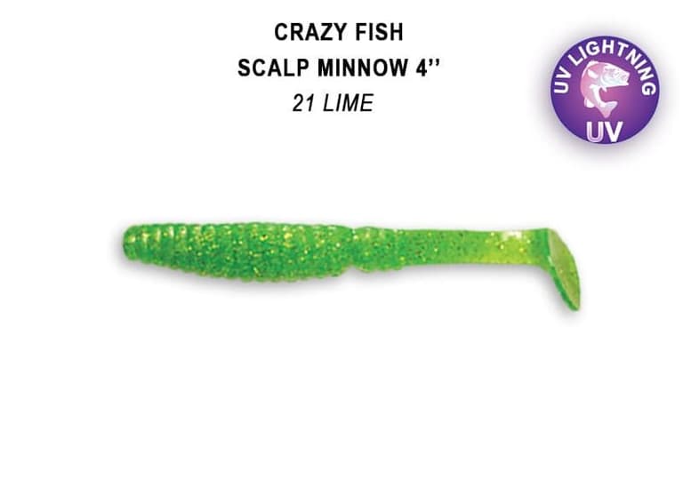 Scalp minnow 4" 18-100-21-6 кальмар