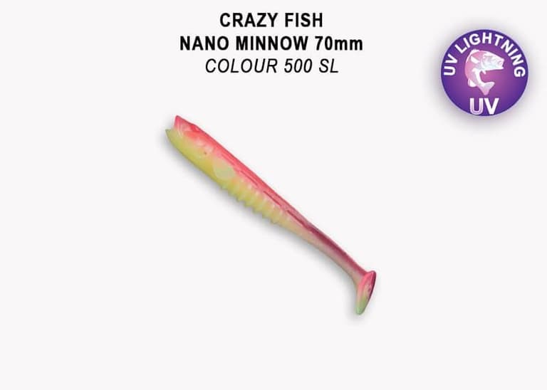 Nano minnow 2.8" 53-70-500SL-7-F креветка+кальмар