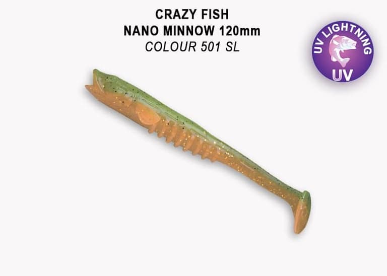 Nano minnow 5" 55-120-501SL-7-F креветка+кальмар