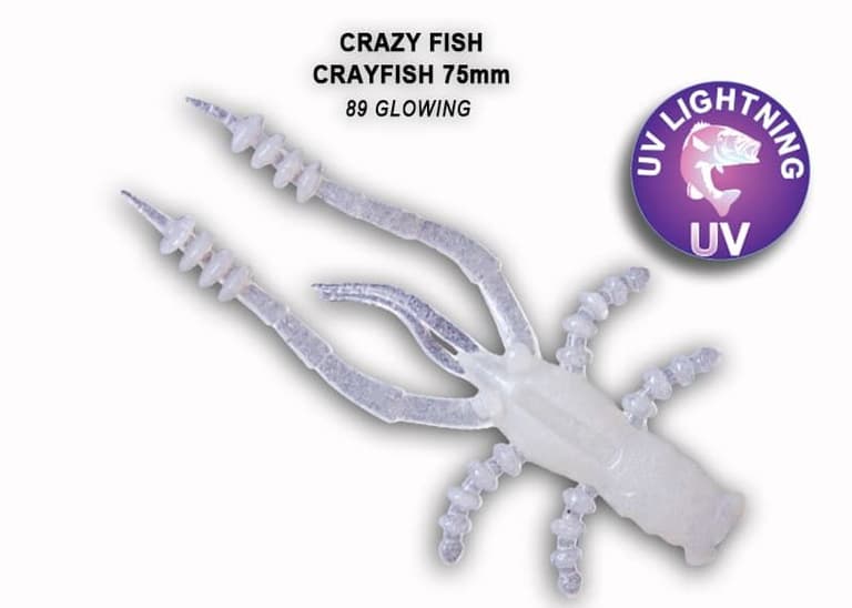 Силікон Crayfish 3" 34-75-89-6 кальмар