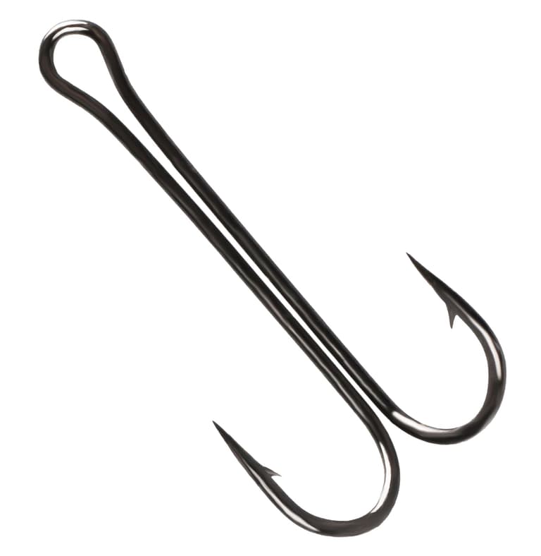 Двойной крючок Crazy Fish Long Tail Double Hook №3/0 50 шт