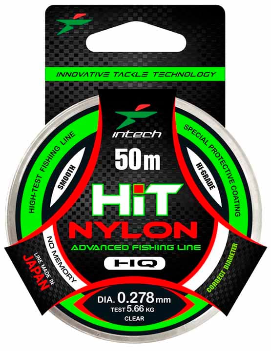 Леска Intech HIT 50m (0.160mm, 2.10kg)