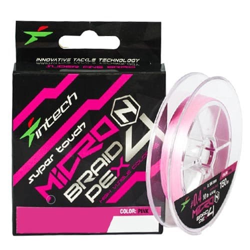 Шнур плетеный Intech MicroN PE X4 100m (0.3 (8lb/3.63kg))