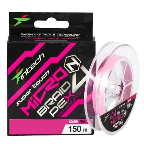 Шнур плетеный Intech MicroN PE X4 150m (0.4 (10lb/ 4.54kg))