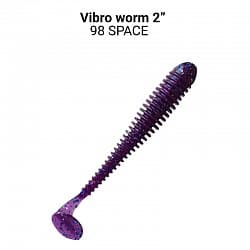 Vibro worm 2" 3-50-98-6 кальмар