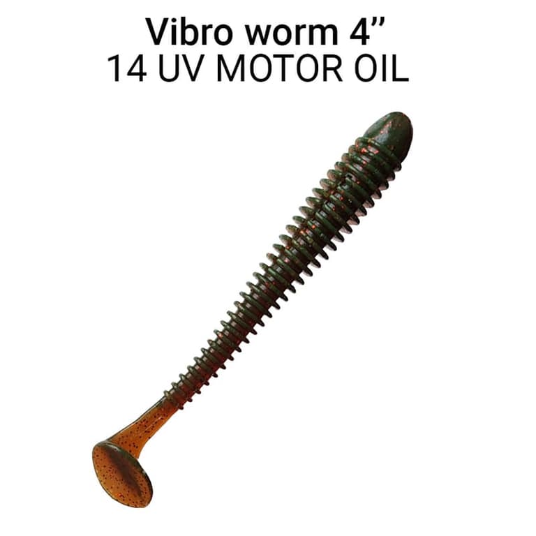 Силікон Vibro Worm 4'' 75-100-14-6 кальмар