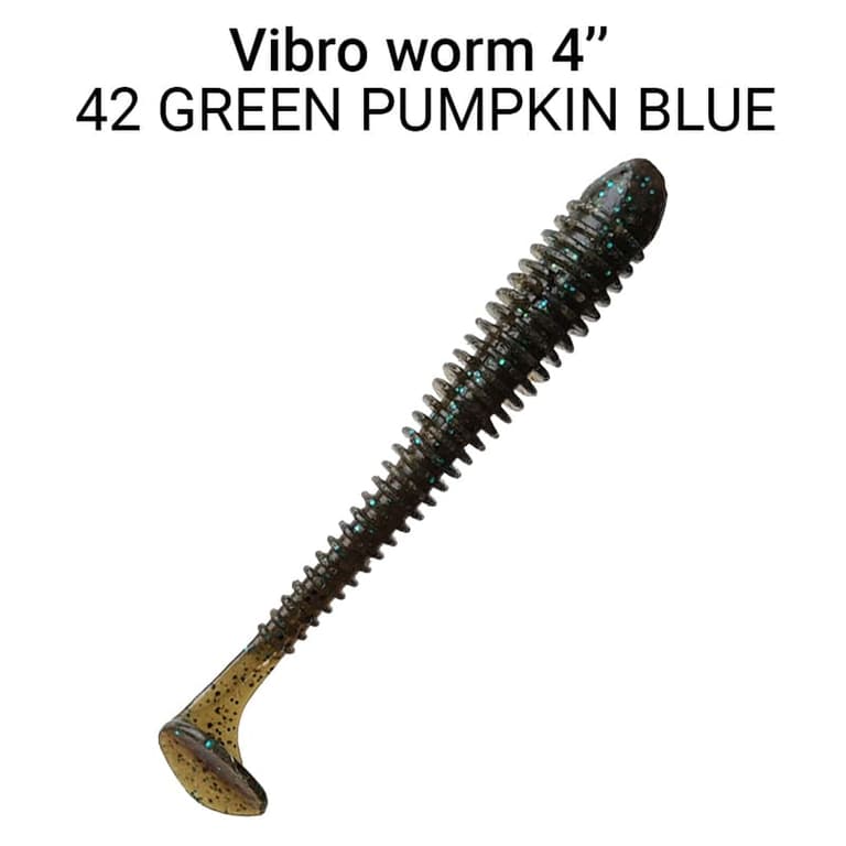 Силікон Vibro Worm 4'' 75-100-42-6 кальмар