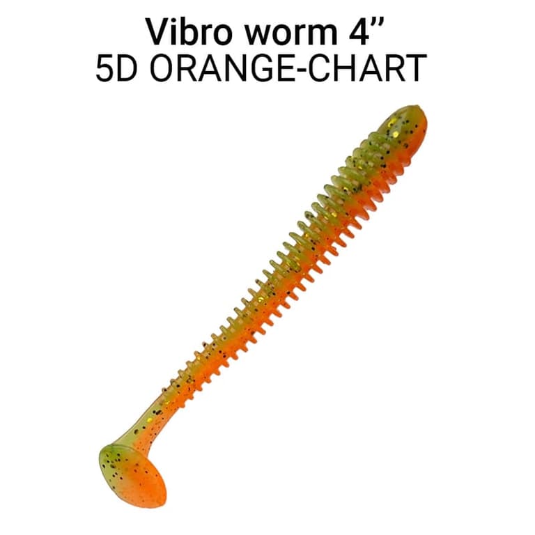 Силікон Vibro Worm 4'' 75-100-5d-6 кальмар