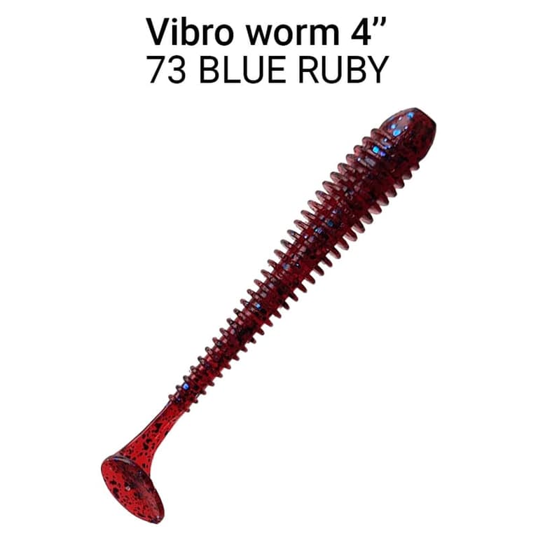 Силікон Vibro Worm 4'' 75-100-73-6 кальмар