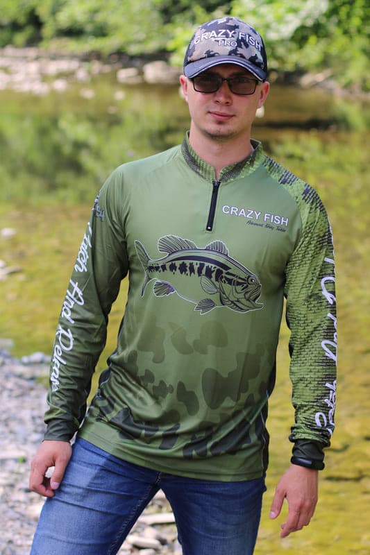Джерси Crazy Fish Camo Fish Scale 4XL