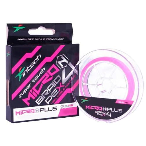 Шнур плетеный Intech MicroN Plus X4 #0.8 150м