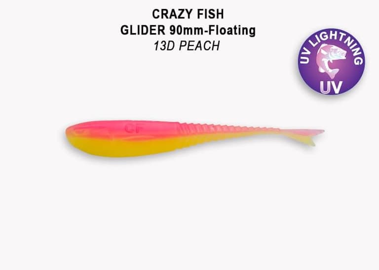 Силікон Glider 3.5" 36-90-13d-6-F кальмар