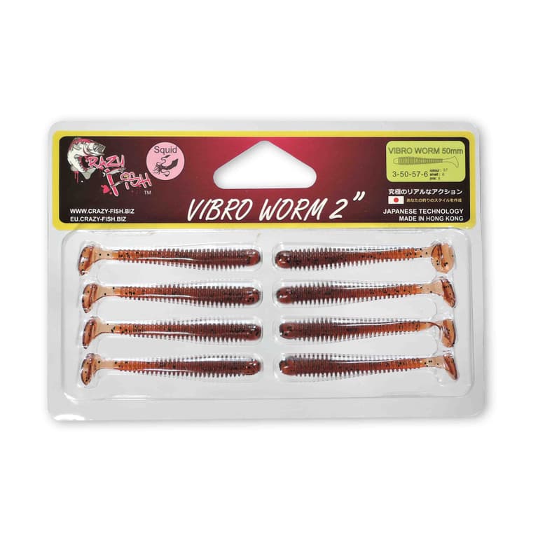Vibro worm 2" 3-50-57-6 кальмар