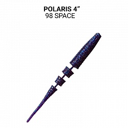 Силиконовые приманки Polaris 4" 38-100-98-6 кальмар