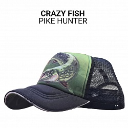 Кепка тракер Crazy Fish Pike Hunter S  (kid size)