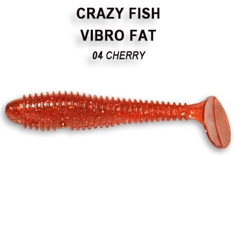 Силиконовые приманки Vibro fat 2.7 1-71-4-6 кальмар Crazy Fish по