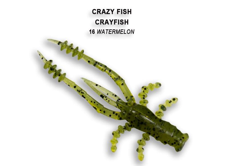 Силиконовые приманки Crayfish 1.8" 26-45-16-6 кальмар
