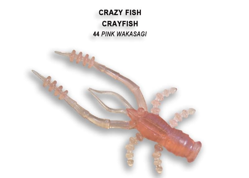 Силиконовые приманки Crayfish 1.8" 26-45-44-4 креветка