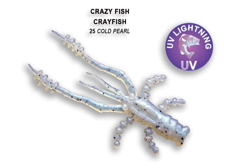 Силиконовые приманки Crayfish 1.8" 26-45-25-6 кальмар