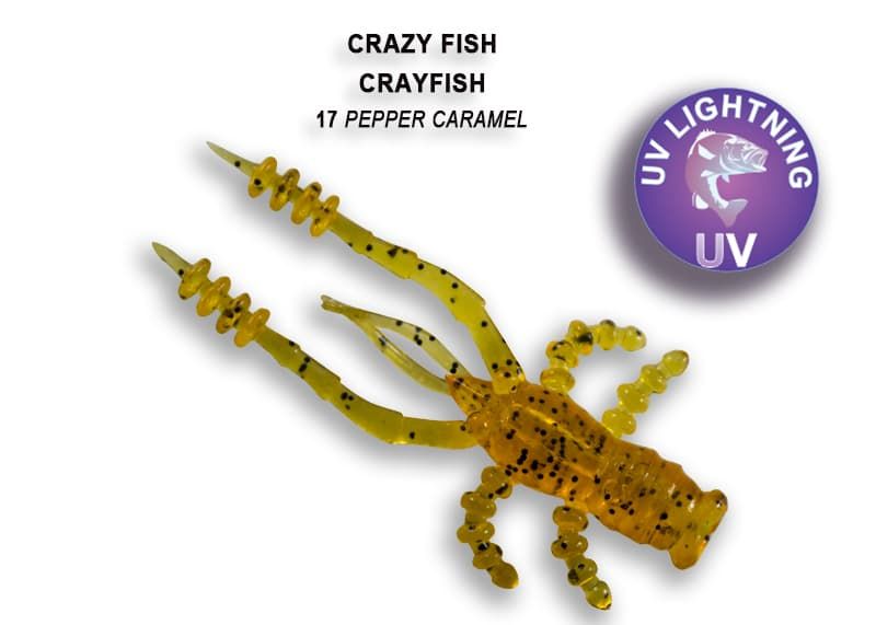 Силиконовые приманки Crayfish 1.8" 26-45-17-4 креветка