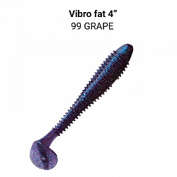 Силиконовые приманки Vibro fat 4" 14-100-99-6 кальмар