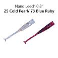 Силиконовые приманки Nano Leech 0.8" 97-20-73/25-6