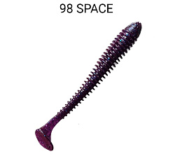 Силиконовые приманки Vibro worm 4.5'' 77-115-98-6 кальмар