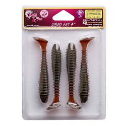 Силиконовые приманки Vibro fat 4" 14-100-14-6 кальмар