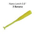 Силиконовые приманки Nano Leech 0.8" 97-20-3-6