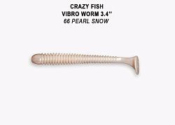 Силиконовые приманки Vibro worm 3.4" 12-85-66-6 кальмар