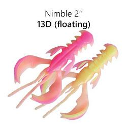 Силиконовые приманки Nimble 2" 50-50-13d-6-F кальмар