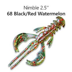 Силиконовые приманки Nimble 2.5" 44-65-68-6 кальмар