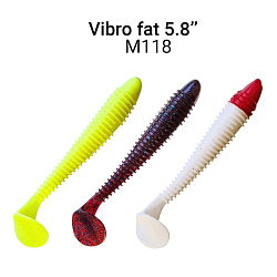 Силиконовые приманки Vibro fat 5.8" 74-145-M118-6 кальмар