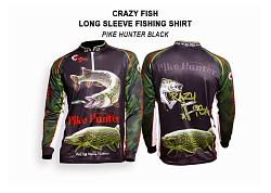 Джерси Crazy Fish Pike Hunter Black - 4XL