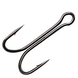 Подвійний гачок Crazy Fish Double Hook Short №6 50 шт