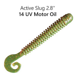 Силиконовые приманки Active slug 2.8"  2-71-14-6 кальмар