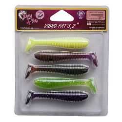 Силиконовые приманки Vibro fat 3.2" 73-80-M126-6 кальмар