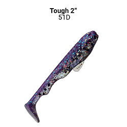 Силиконовые приманки Tough 2" 71-50-51d-6 кальмар