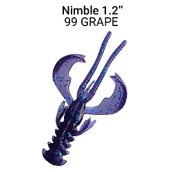Силиконовые приманки Nimble 1.2" 76-30-99-5 чеснок