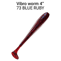 Силиконовые приманки Vibro Worm 4'' 75-100-73-6 кальмар