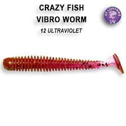 Силиконовые приманки Vibro worm 2" 3-50-12-6 кальмар