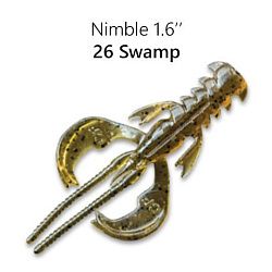 Силиконовые приманки Nimble 1.6" 49-40-26-6 кальмар