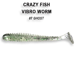 Силиконовые приманки Vibro worm 2" 3-50-7-3 жареная рыба