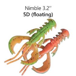 Силиконовые приманки Nimble 3.2" 72-80-5d-6-F кальмар