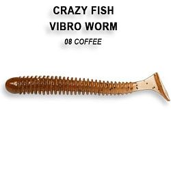 Силиконовые приманки Vibro worm 2" 3-50-8-2 рыба