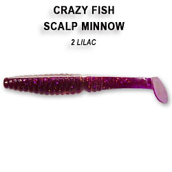 Силиконовые приманки Scalp minnow 3.2" 7-80-2-3 жареная рыба