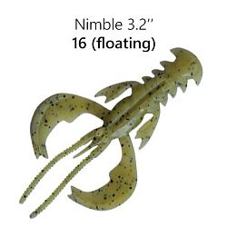 Силиконовые приманки Nimble 3.2" 72-80-16-6-F кальмар